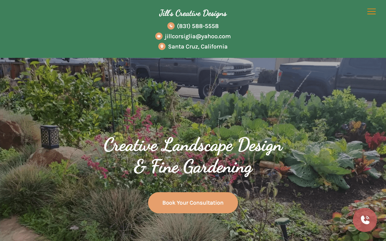 Screenshot of https://www.jillscreativedesigns.com/